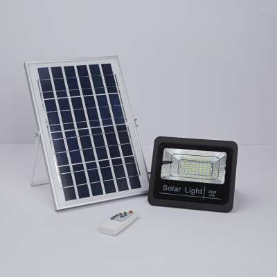 Remote sensor led floodlight with solar panel 25w 40w 60w 100w 120w