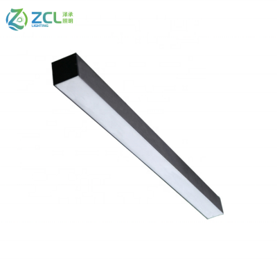 Wholesale industri supermarket suspend wall mount retrofit pc diffuser led linear light 18w